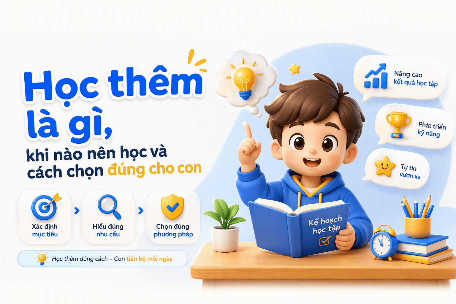 Học thêm là gì, khi nào nên học và cách chọn đúng cho con