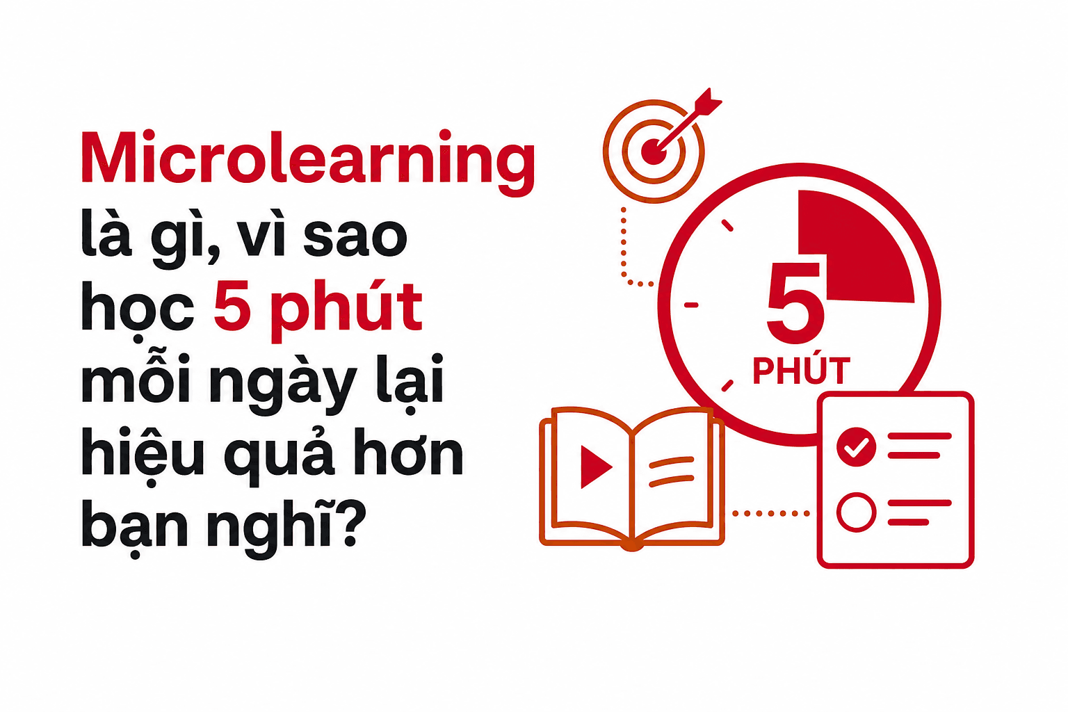 Microlearning là gì, vì sao học 5 phút mỗi ngày lại hiệu quả hơn bạn nghĩ?