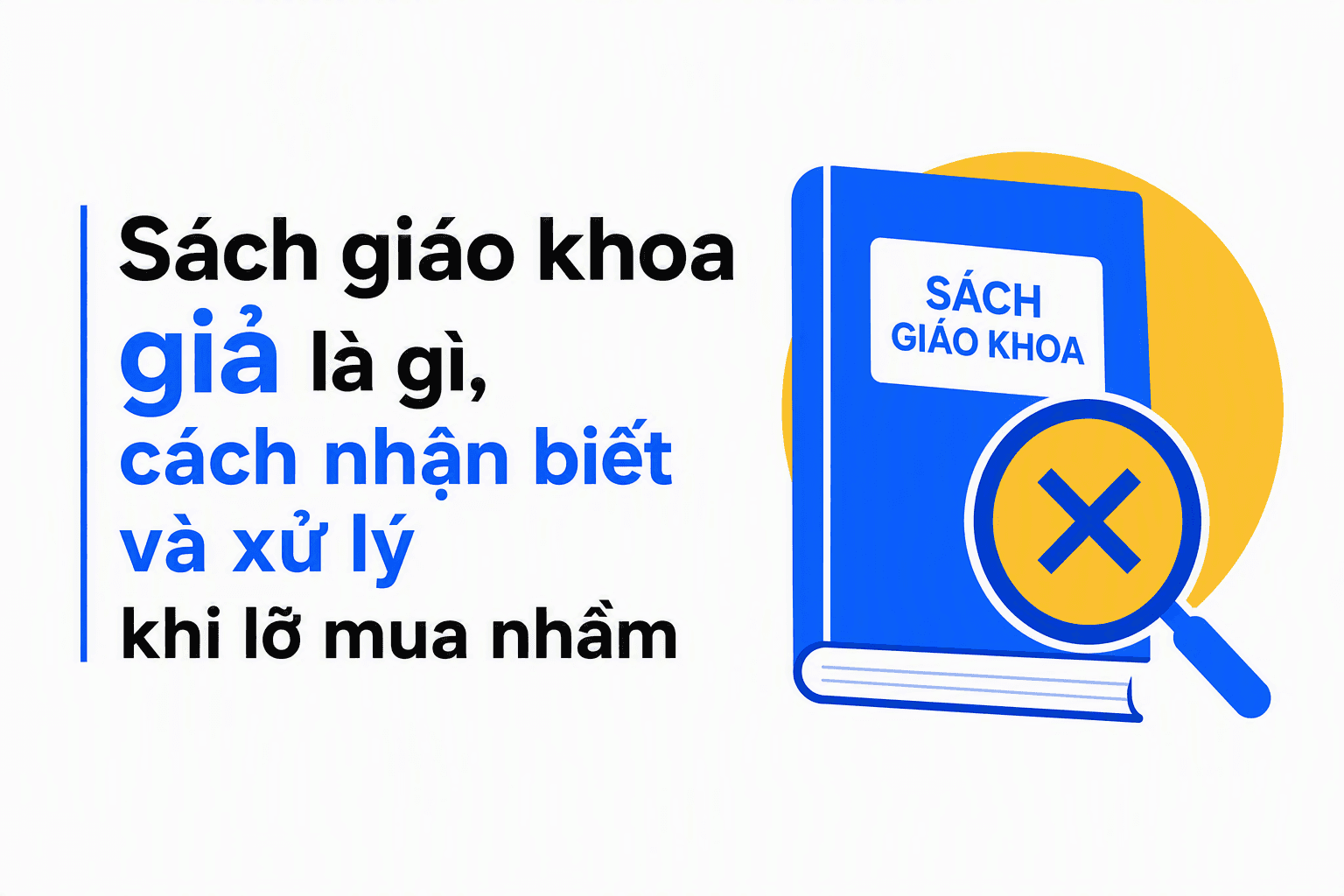 Sách giáo khoa giả là gì, cách nhận biết và xử lý khi lỡ mua nhầm